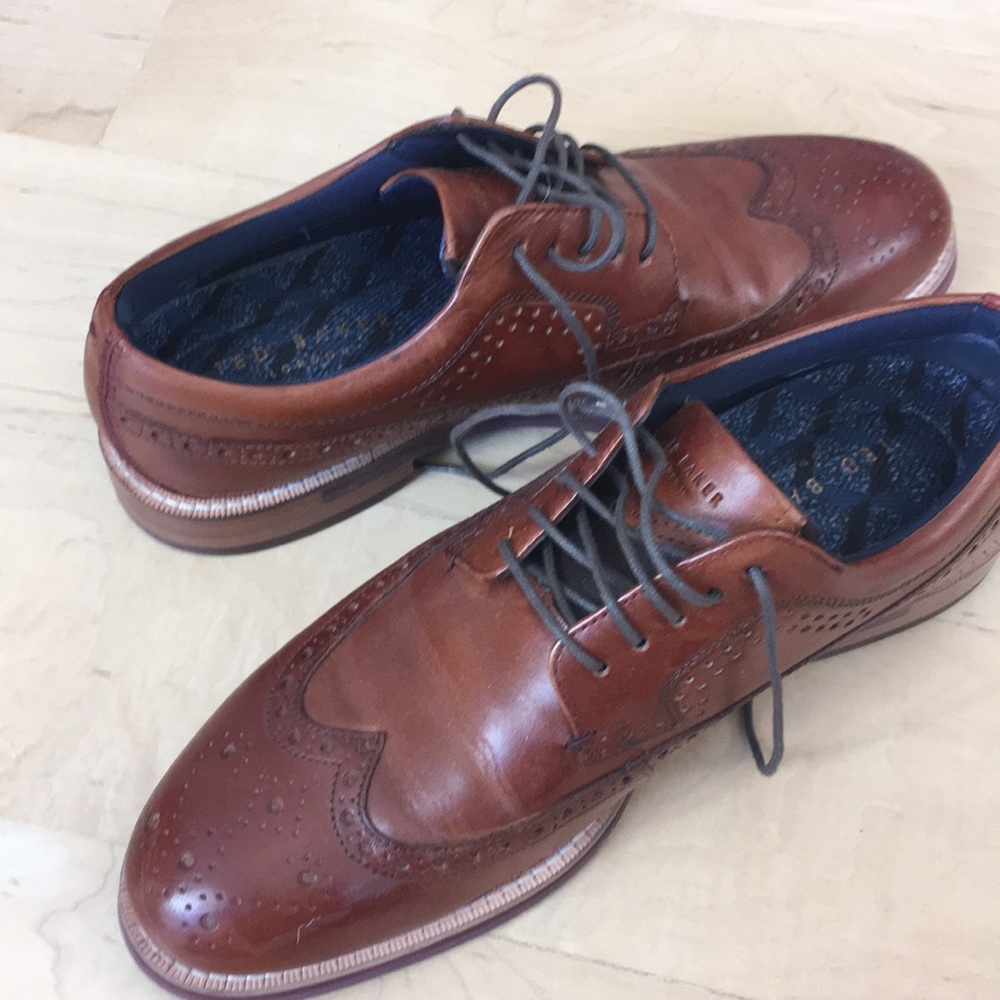 Ted Baker wingtips, worn twice. Great condition!
